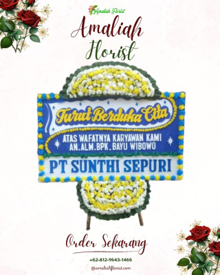 Papan Bunga Duka di Batipuh Panjang