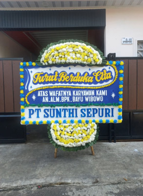 Papan Bunga Duka di Batipuh Panjang