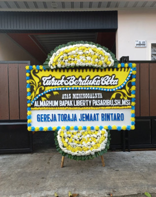 Papan Bunga Duka di Batipuh Panjang