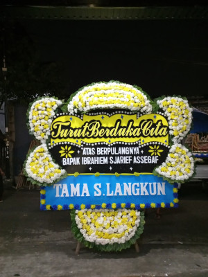 Papan Bunga Duka di Batipuh Panjang